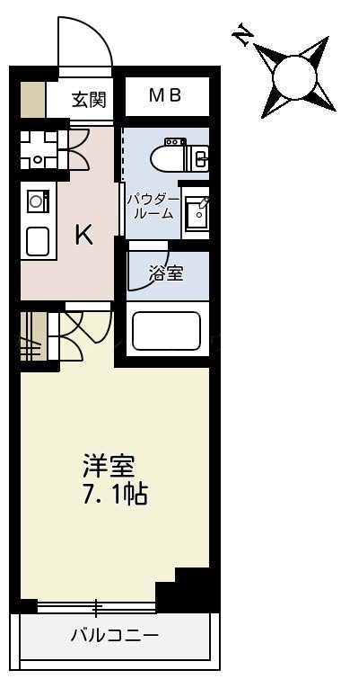 Vie Nouvelle常盤 間取り