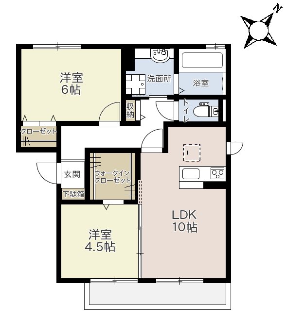 グレイスヴァンベール参番館 間取り