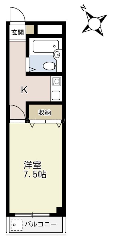 Ｔ’s　ｇａｒｄｅｎ蕨 間取り