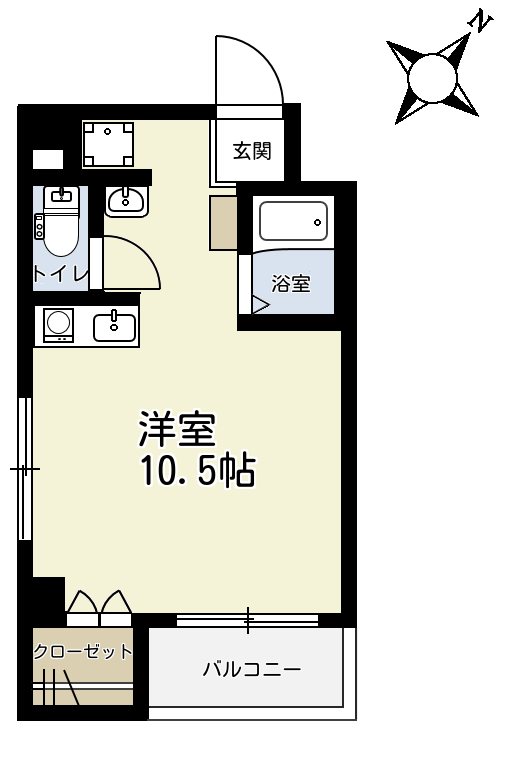 ブランドール・エム 間取り