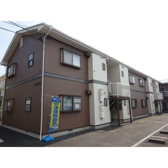 日当たりばっちり中階段の明るいアパート