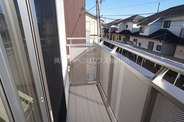 上尾市上貸家1号棟 ベランダ