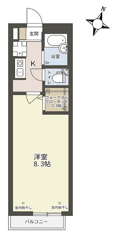 アヴェールメゾン 間取り