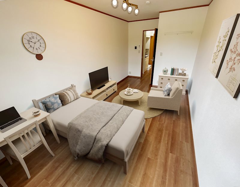 アヴェールメゾン ベッドルーム